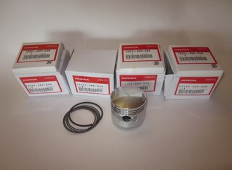 Picture of Kolben-Kit 0,5 mm, 4 Kolben mit Kolbenringe und Clips CB 750 Four