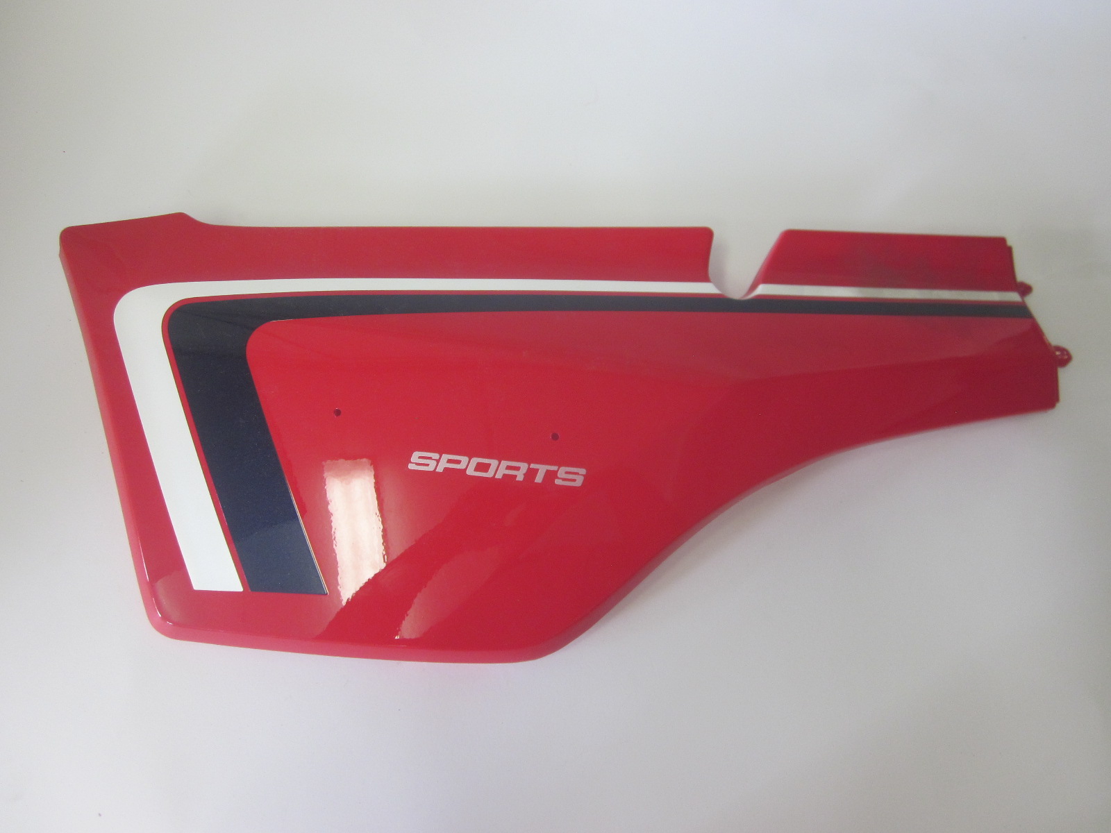 Picture of CX 500 TC Seitendeckel links rot