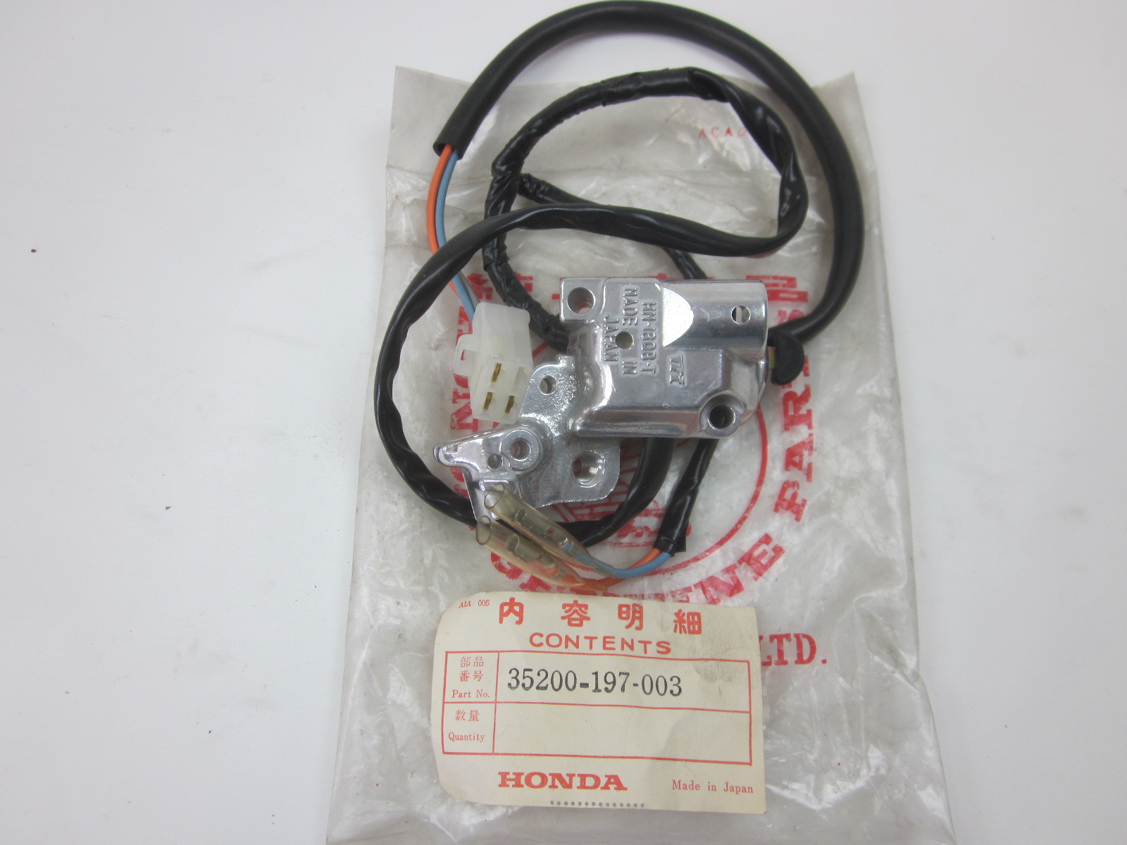Bild von Honda PX 50 SCHALTEREINHEIT 35200-197-003 /