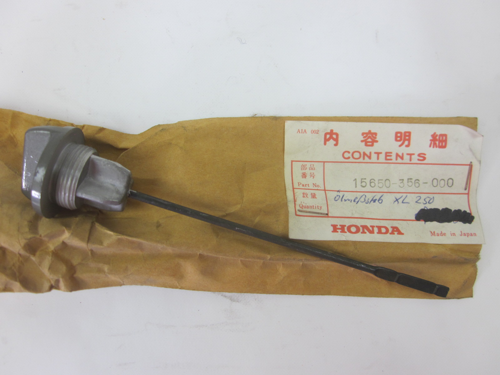 Picture of OELSTANDSMESSER  15650-356-000  XL 350