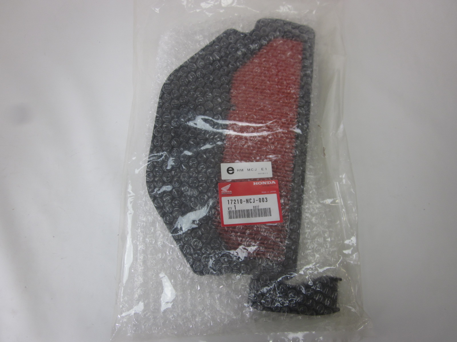 Picture of EINSATZ, LUFTFILTER  17210-MCJ-003  CBR900RR