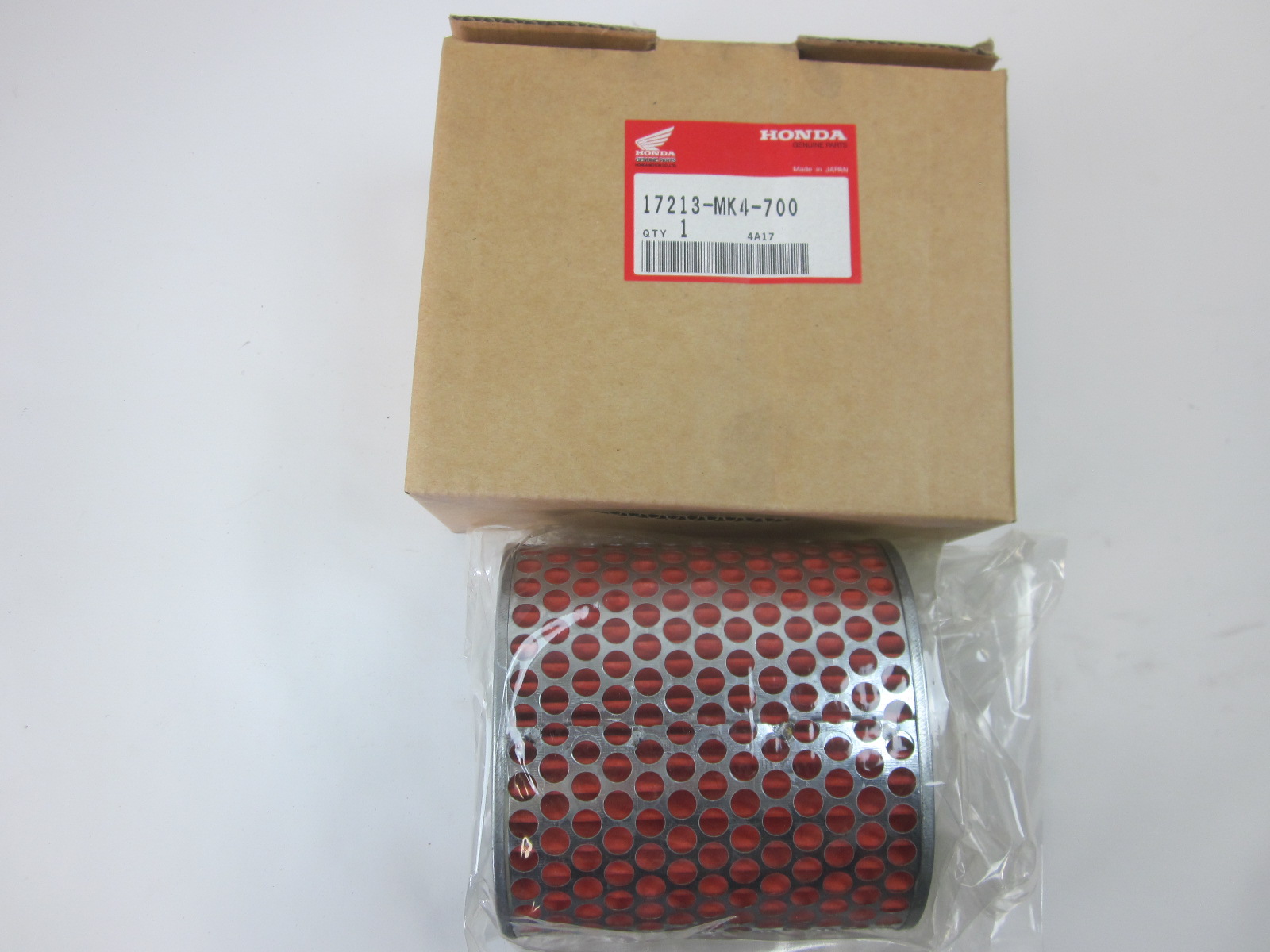 Picture of LUFTFILTERELEMENT  17213-MK4-700  XBR 500