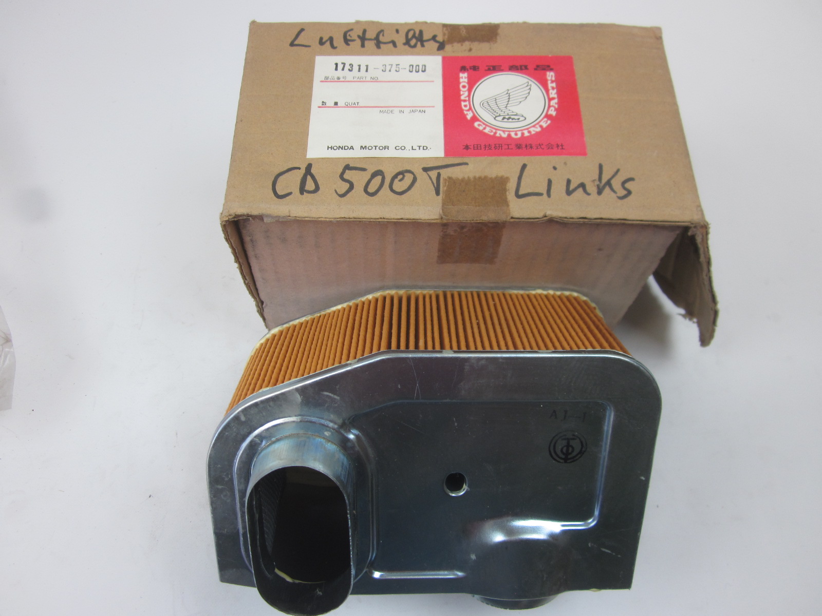 Picture of LUFTFILTERELEMENT  17311-375-000  CB 500 T / T1