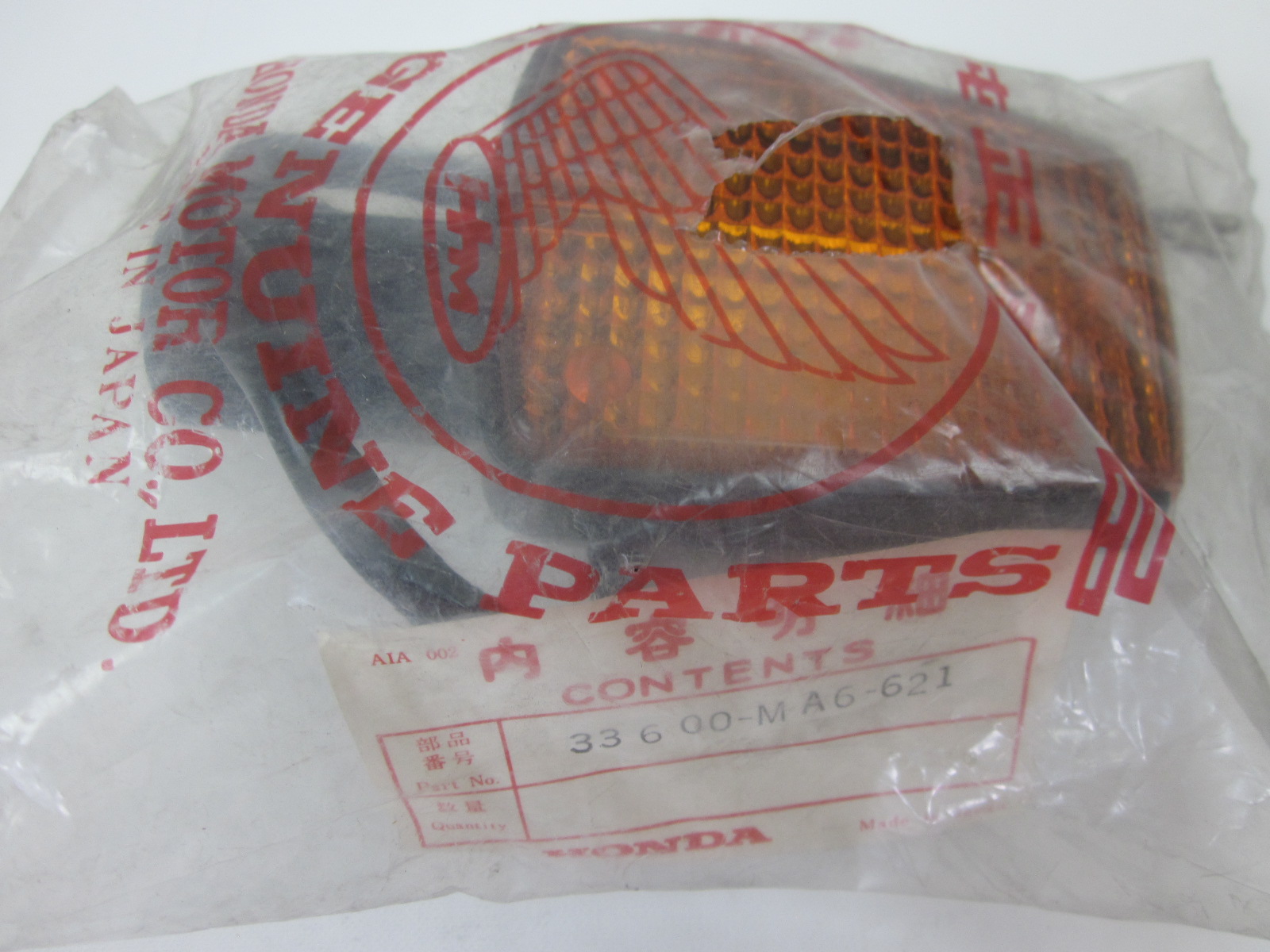 Picture of BLINKER HI.RE.  33600-MA6-621  CBX 400 FC