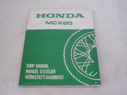 Picture of Werkstatt-Handbuch Honda MCX 80/ gebraucht /Stand 1983