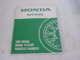 Picture of Werkstatt-Handbuch Honda MTX 50/ gebraucht /Stand 1982