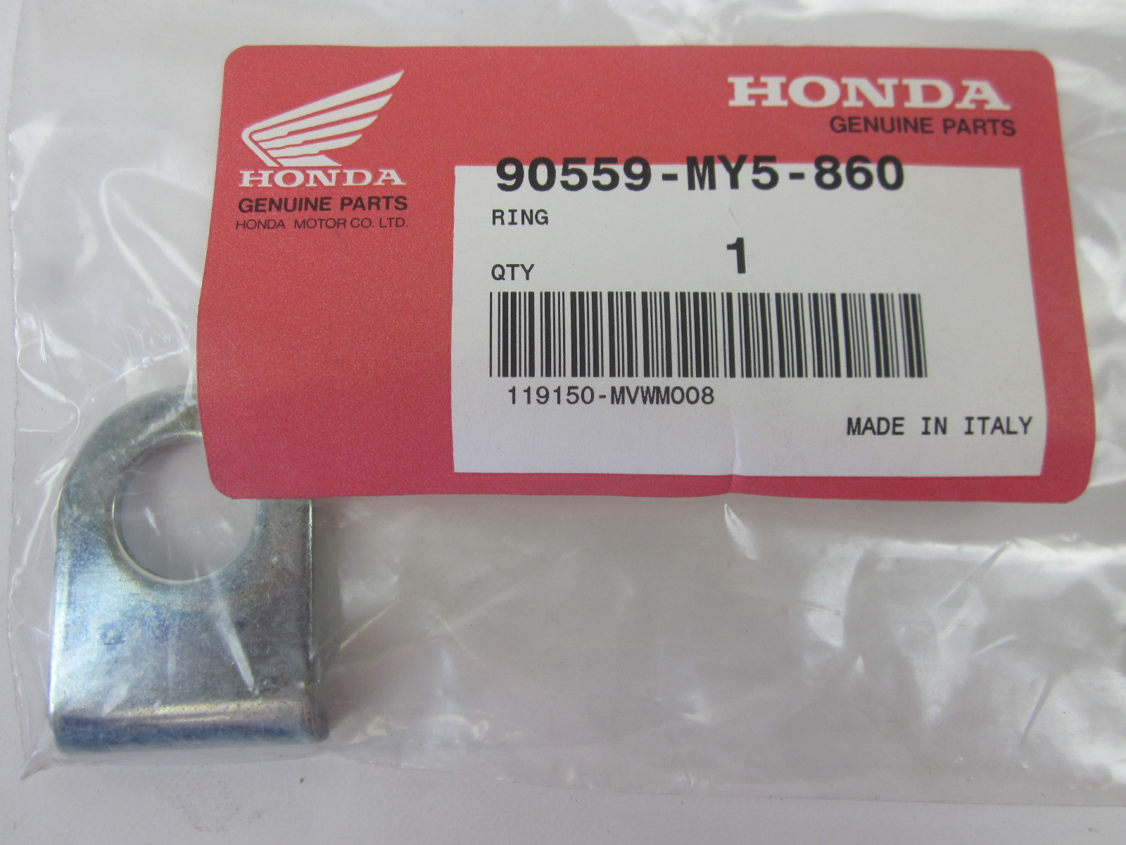 Picture of WASHER,RR SWINGAR  90559-MY5-860
