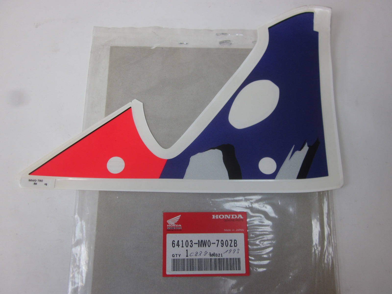 Picture of STREIFEN   64103-MW0-790ZB   CBR 900 RRN-P