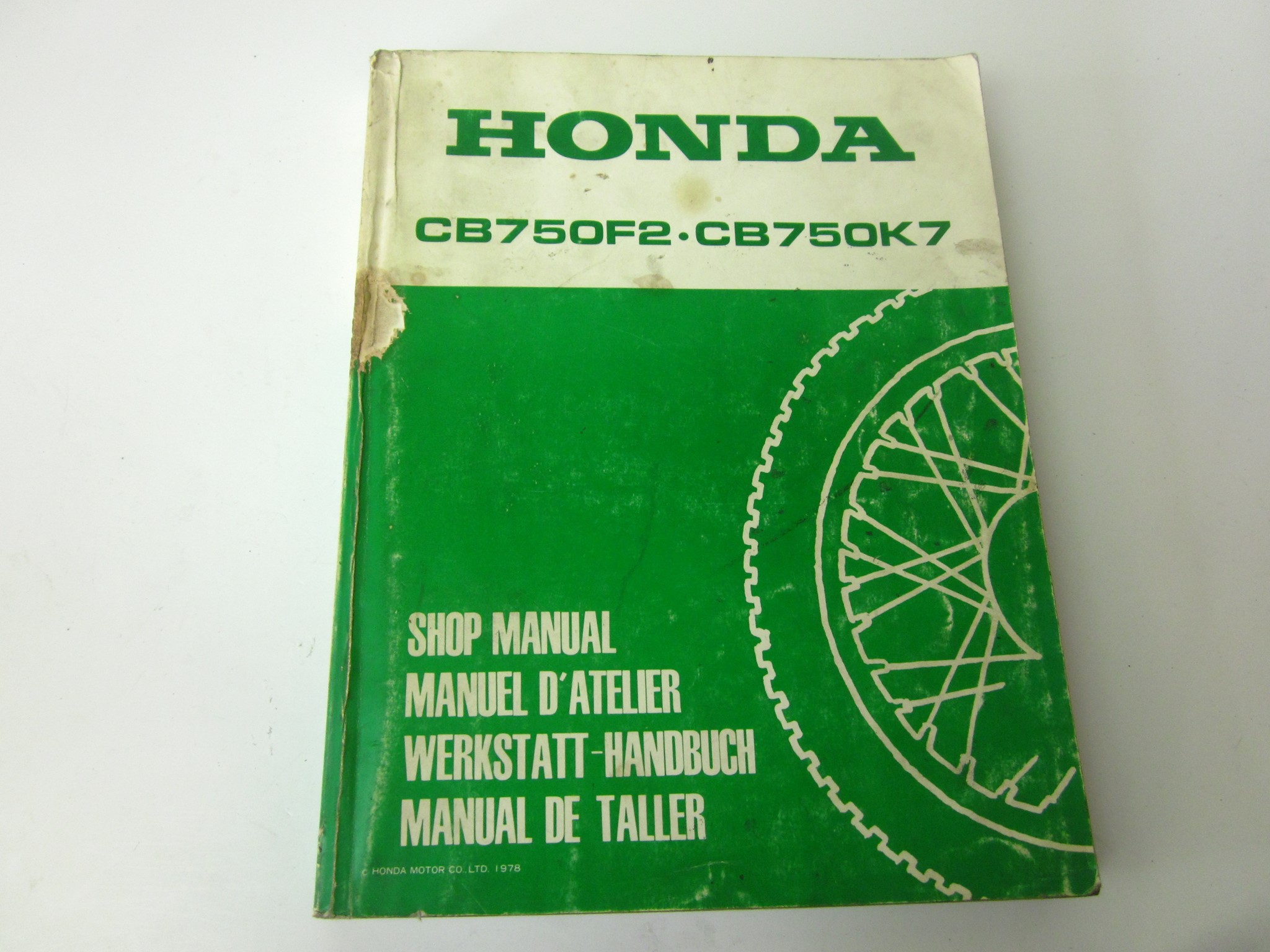 Bild von Werkstatthandbuch Shop Manual CB 750F2 / CB 750K7  6641000