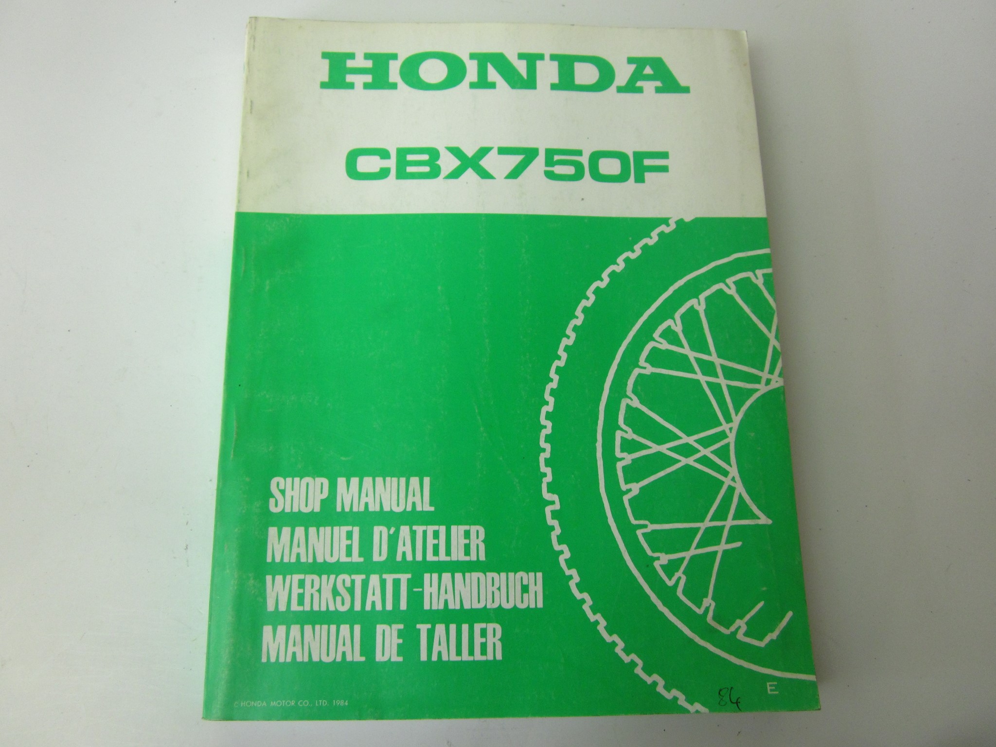 Picture of SM CBX750FE (EFGS  66MJ000