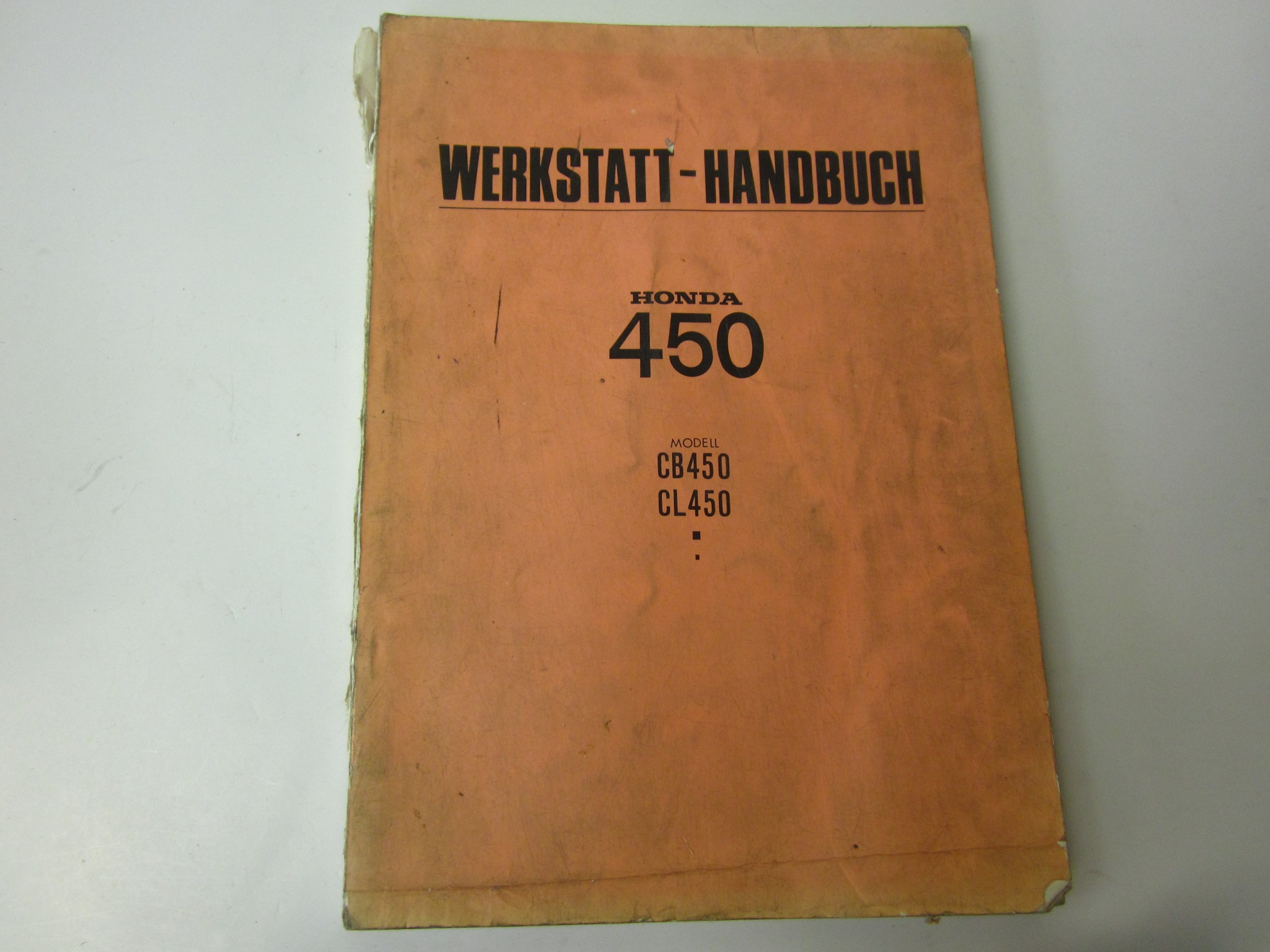 Picture of Werkstatthandbuch CB 450 / CL 450  642831