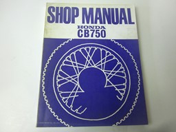 Picture of Shop Manual CB 750 Four  6230006