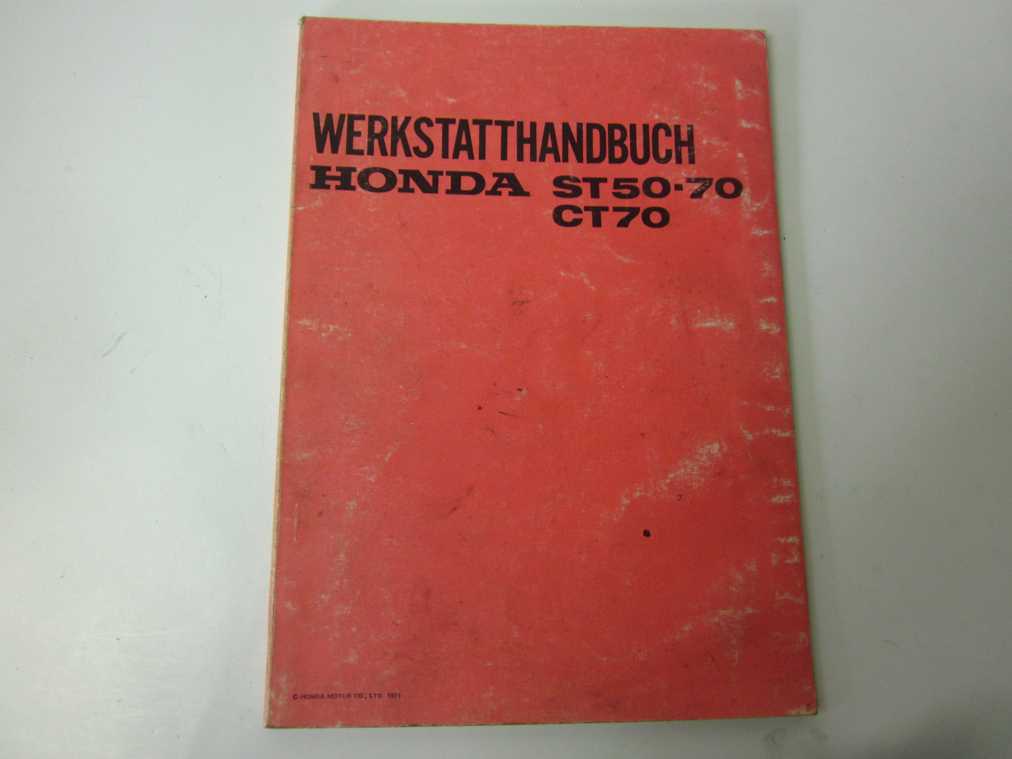 Picture of Werkstatthandbuch ST 50 / ST 70 / CT 70  640981