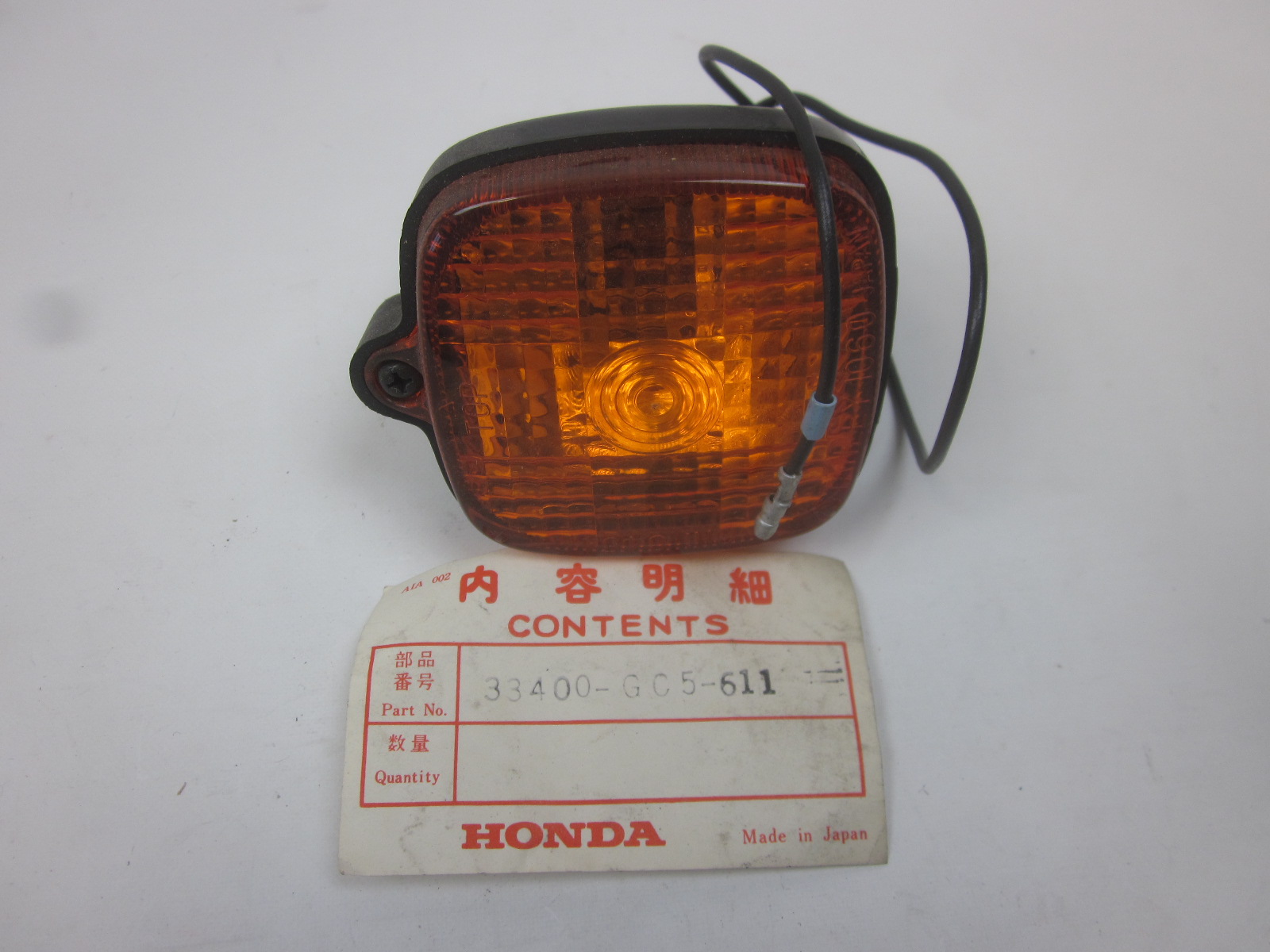 Picture of   33400-GC5-611  MTX 80 C