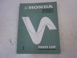 Picture of Parts List Honda CB250K3 , 350K3 , CL350K3/ gebraucht /Stand 1973