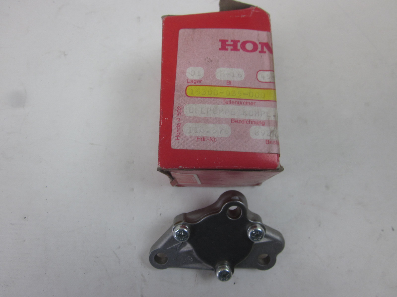 Picture of OELPUMPENBAUGRUPPE  15300-035-000  S 65 / CF 130