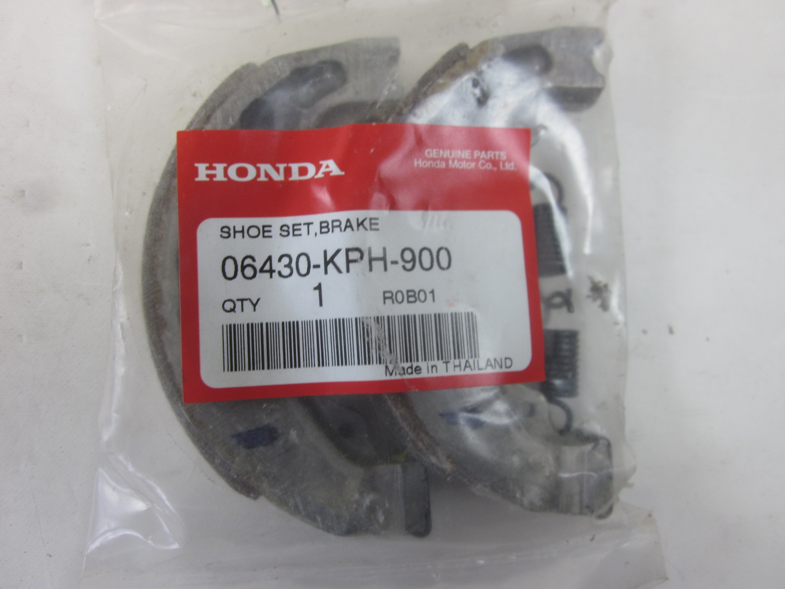 Picture of SHOE SET,BRAKE  06430-KPH-900  ANF125 INNOVA