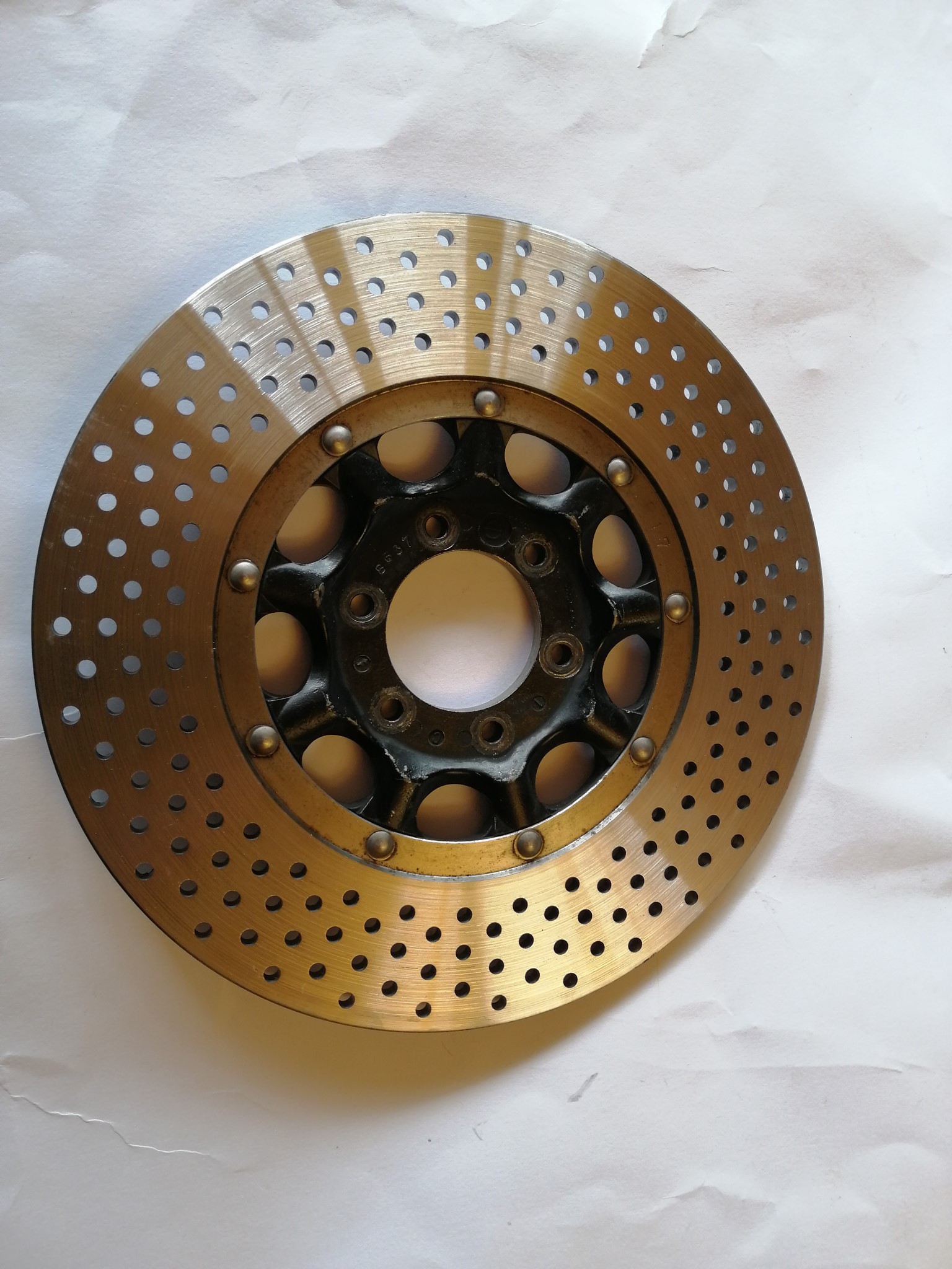 Picture of Honda CB 750 Four gelochte Bremssscheibe Eckert mit Gutachten