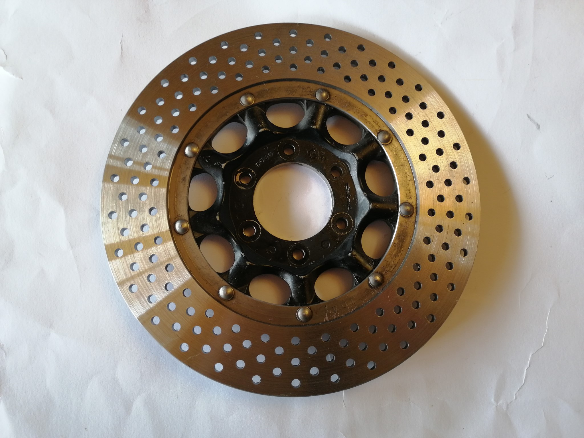 Bild von Honda CB 500 Four gelochte Bremssscheibe Eckert mit Gutachten