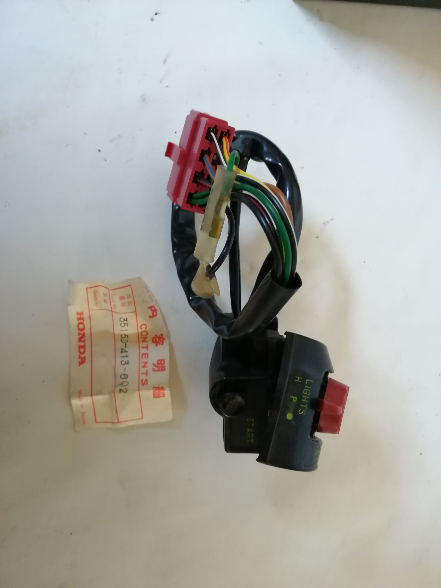 Bild von Honda CB 400 T1 / T2 SCHALTEREINHEIT 35150-413-602 /