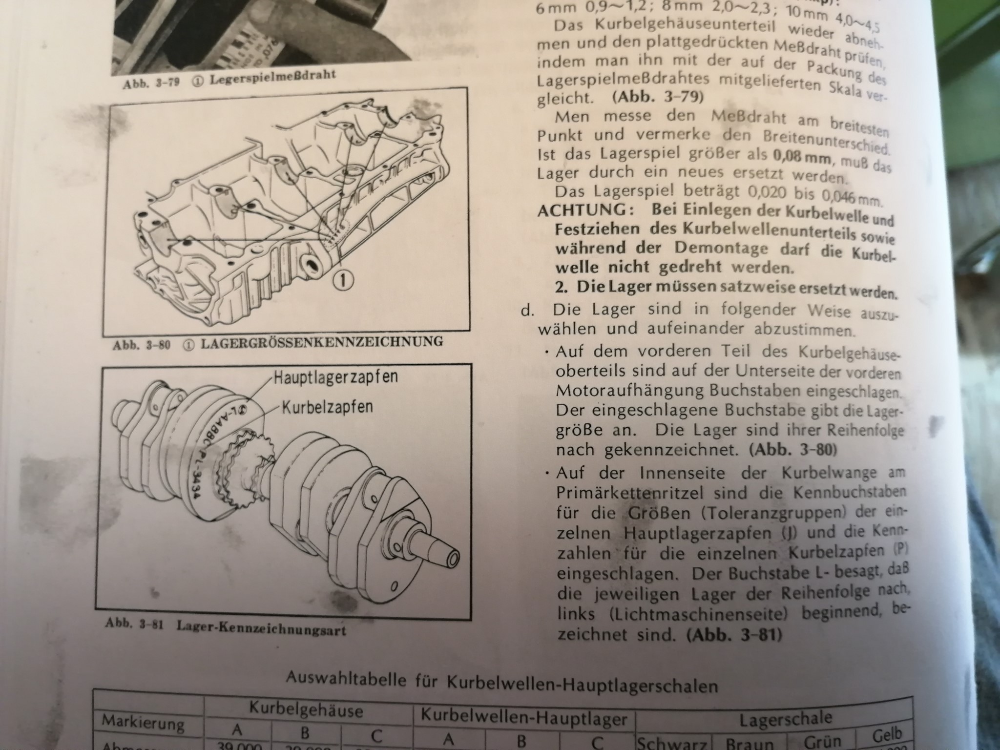 Picture of Kurbelwellenlager schwarz CB 750 K0-F2 CBX 1000