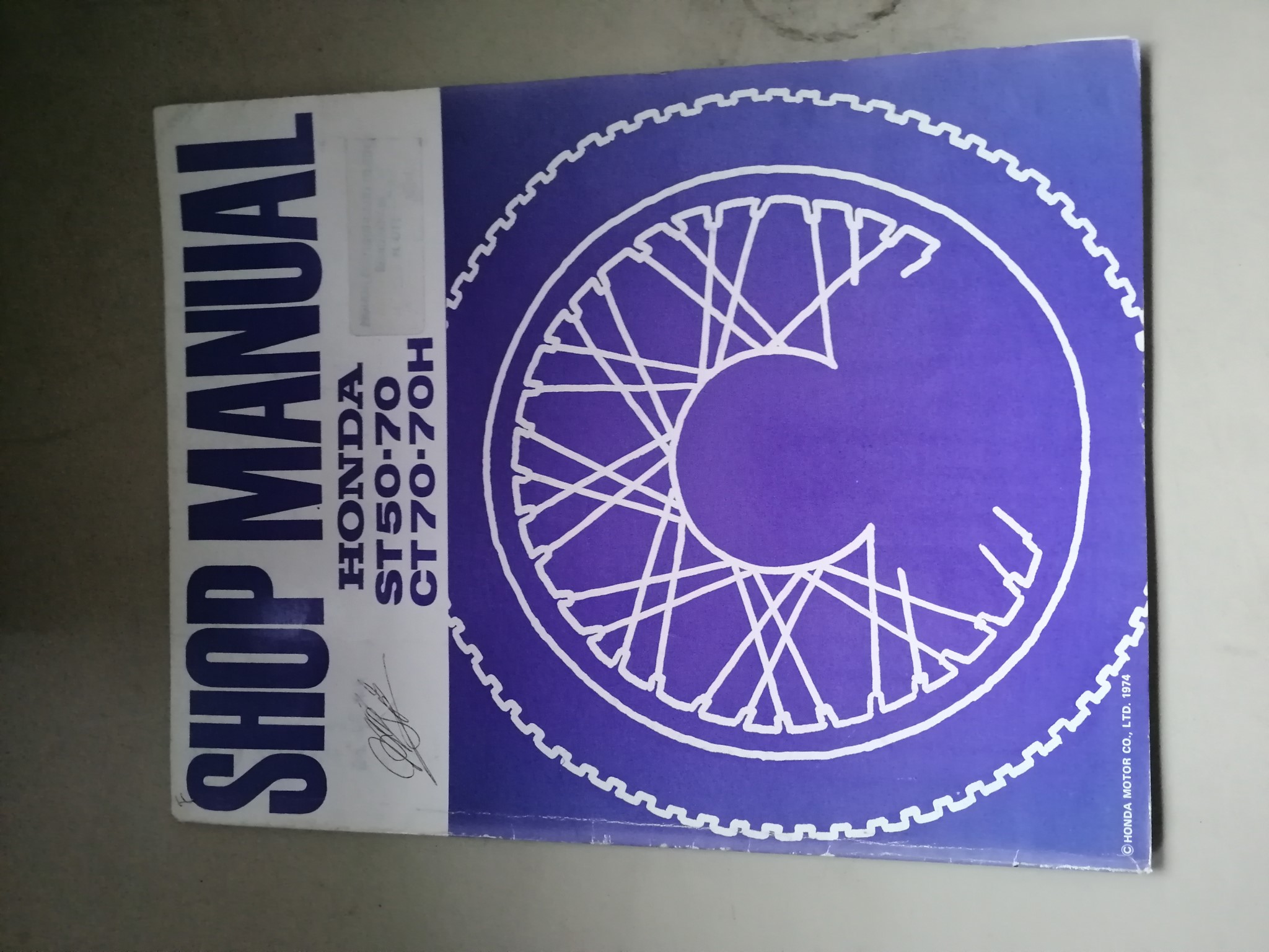 Picture of Shop Manual  ST50 ST70  6209801