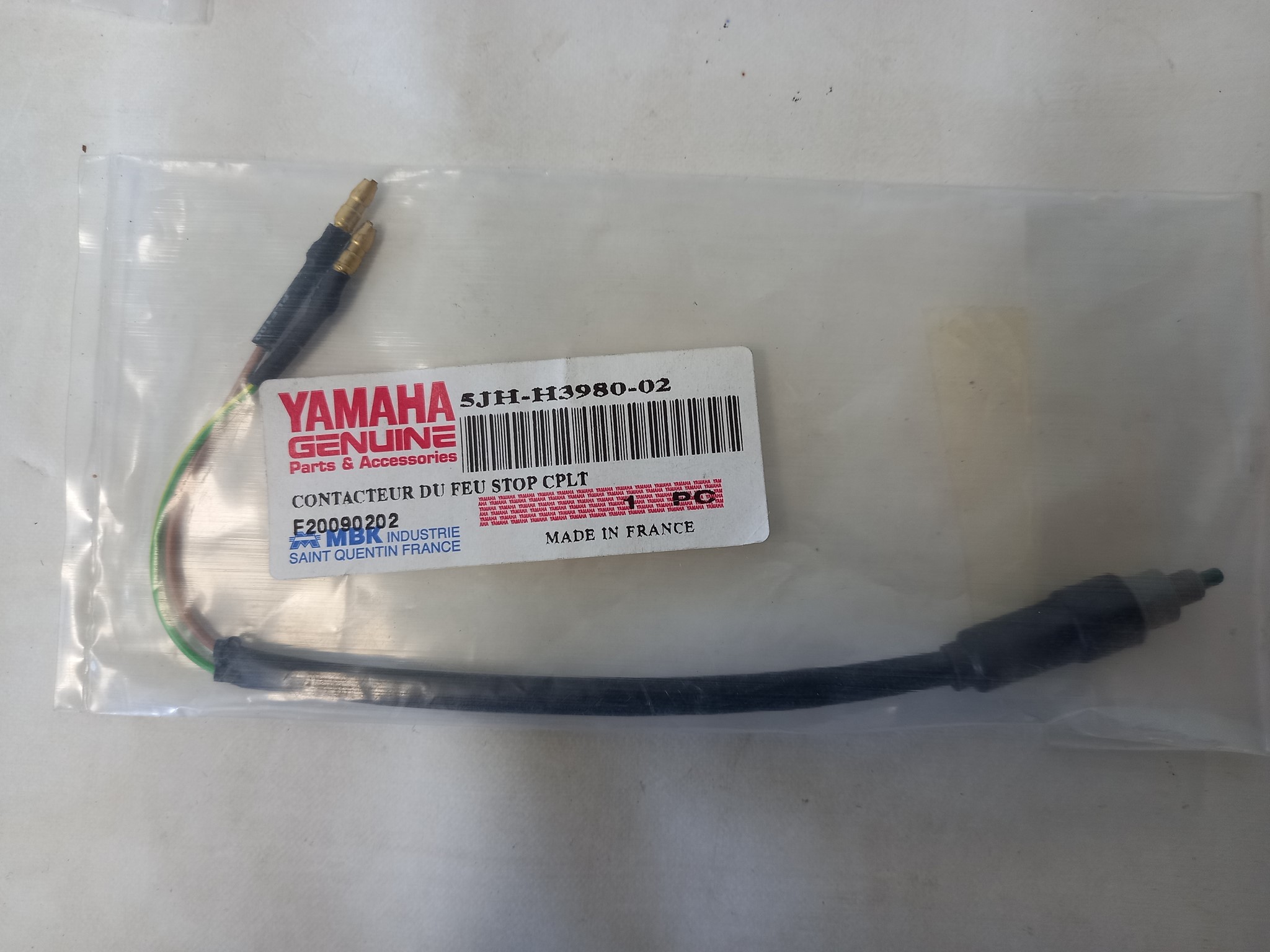 Picture of Yamaha  Bremslichtschalter  5JH-H3980-02