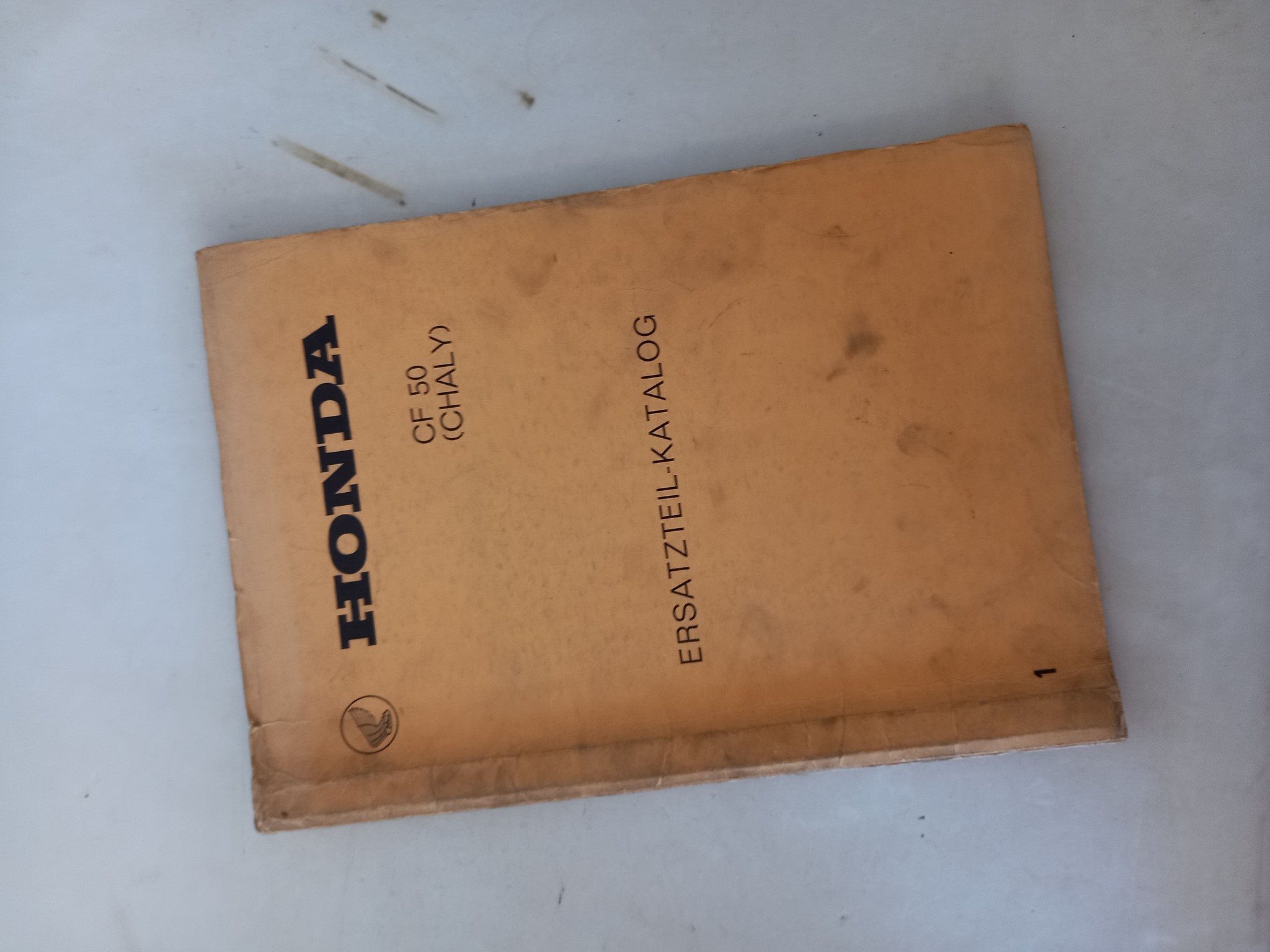 Bild von Ersatzteileliste Honda CF 50 Chaly 2412401EH ; 