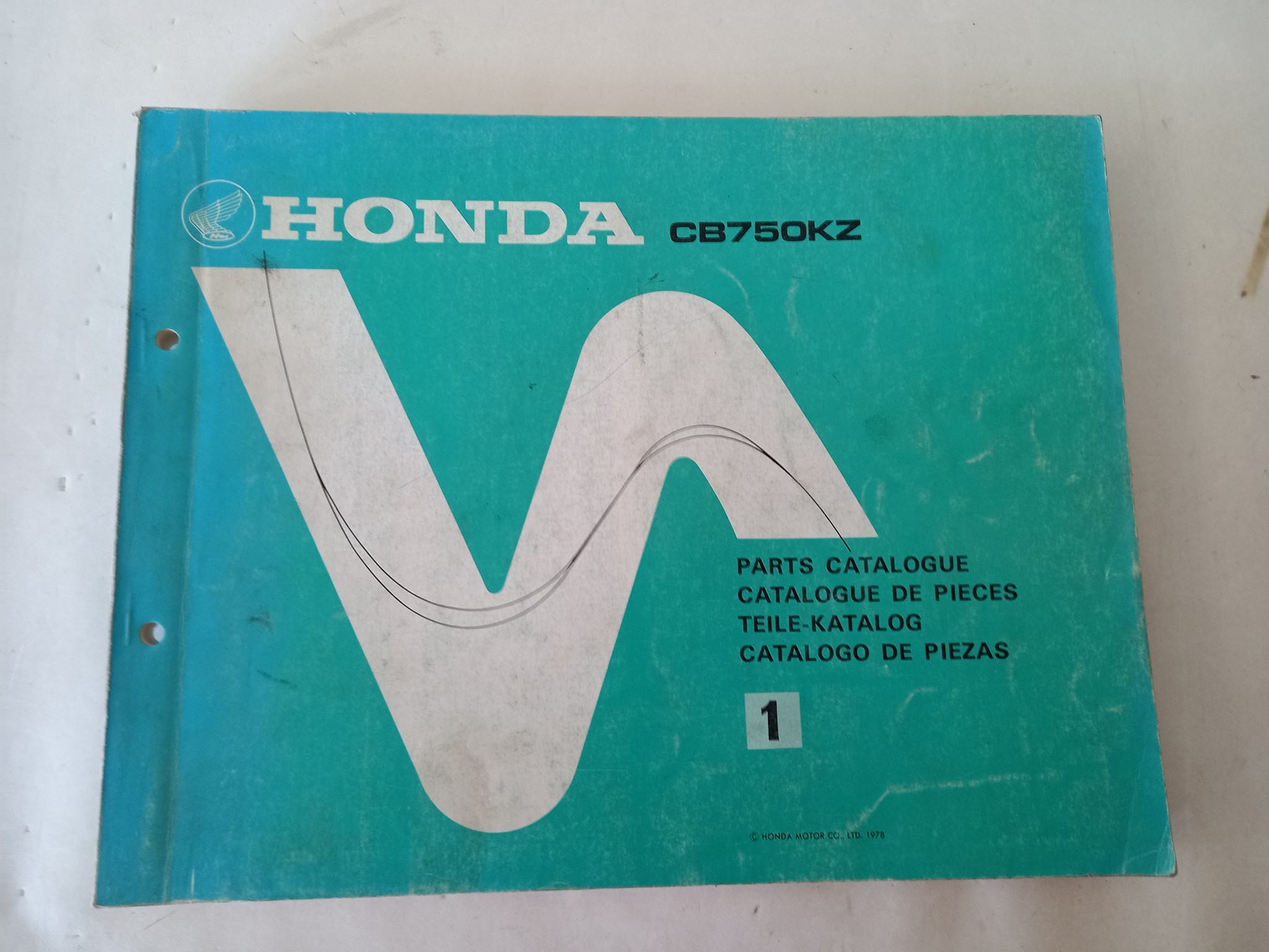 Picture of Honda  CB750KZ  Ersatzteileliste  13425Z41