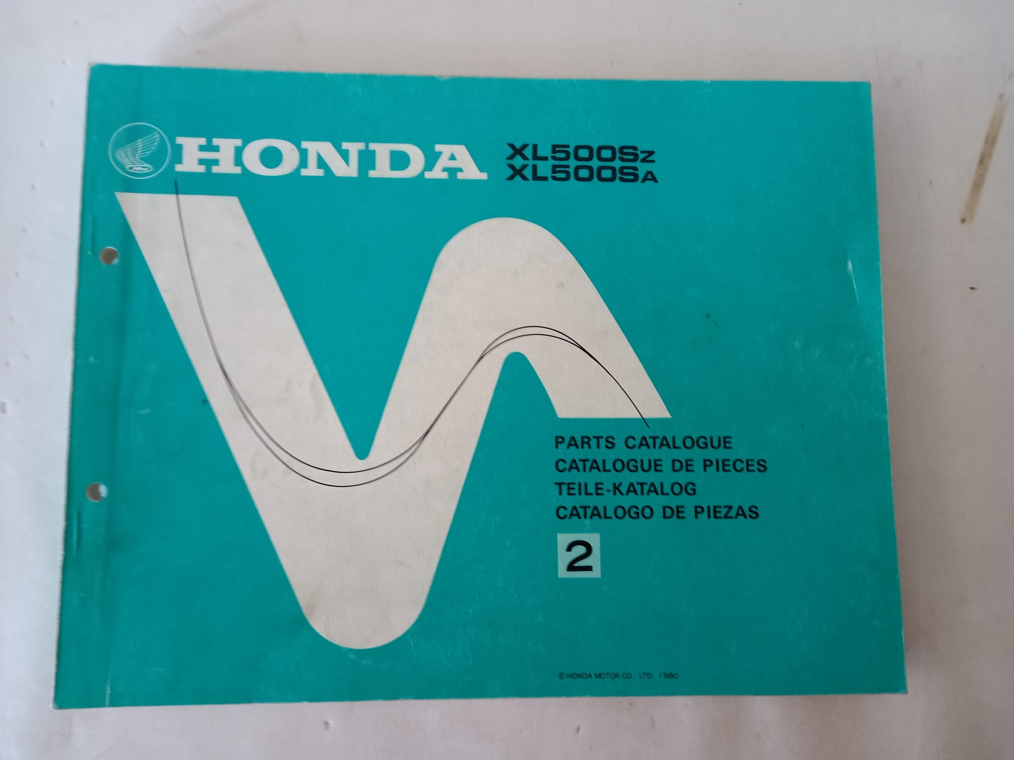 Picture of Honda  XL500S  Ersatzteileliste  13435Z42