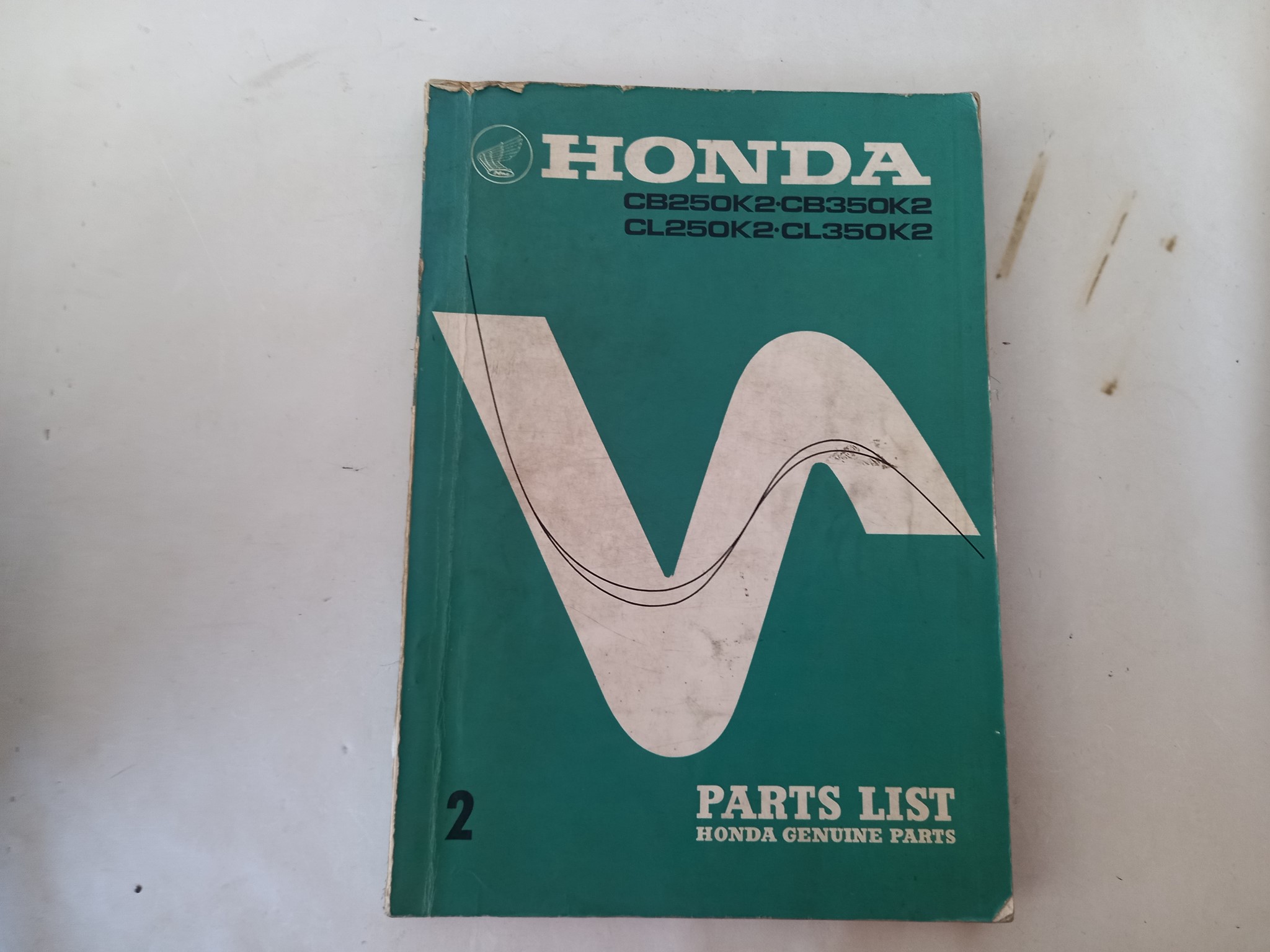 Picture of Honda  CB250 CB350 K2  Ersatzteileliste  143172