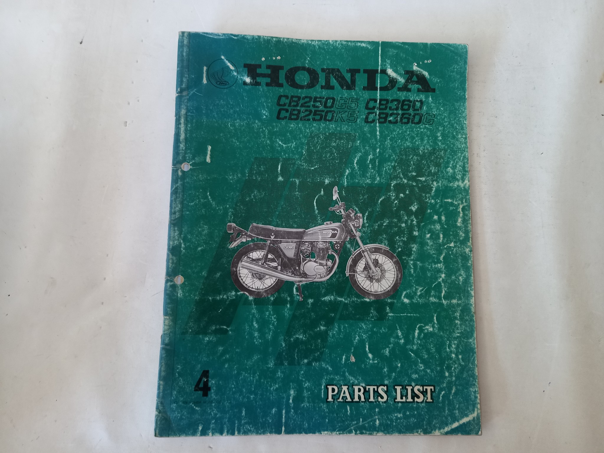 Bild von Honda  CB250K5 G5 CB360  Ersatzteileliste  2436904