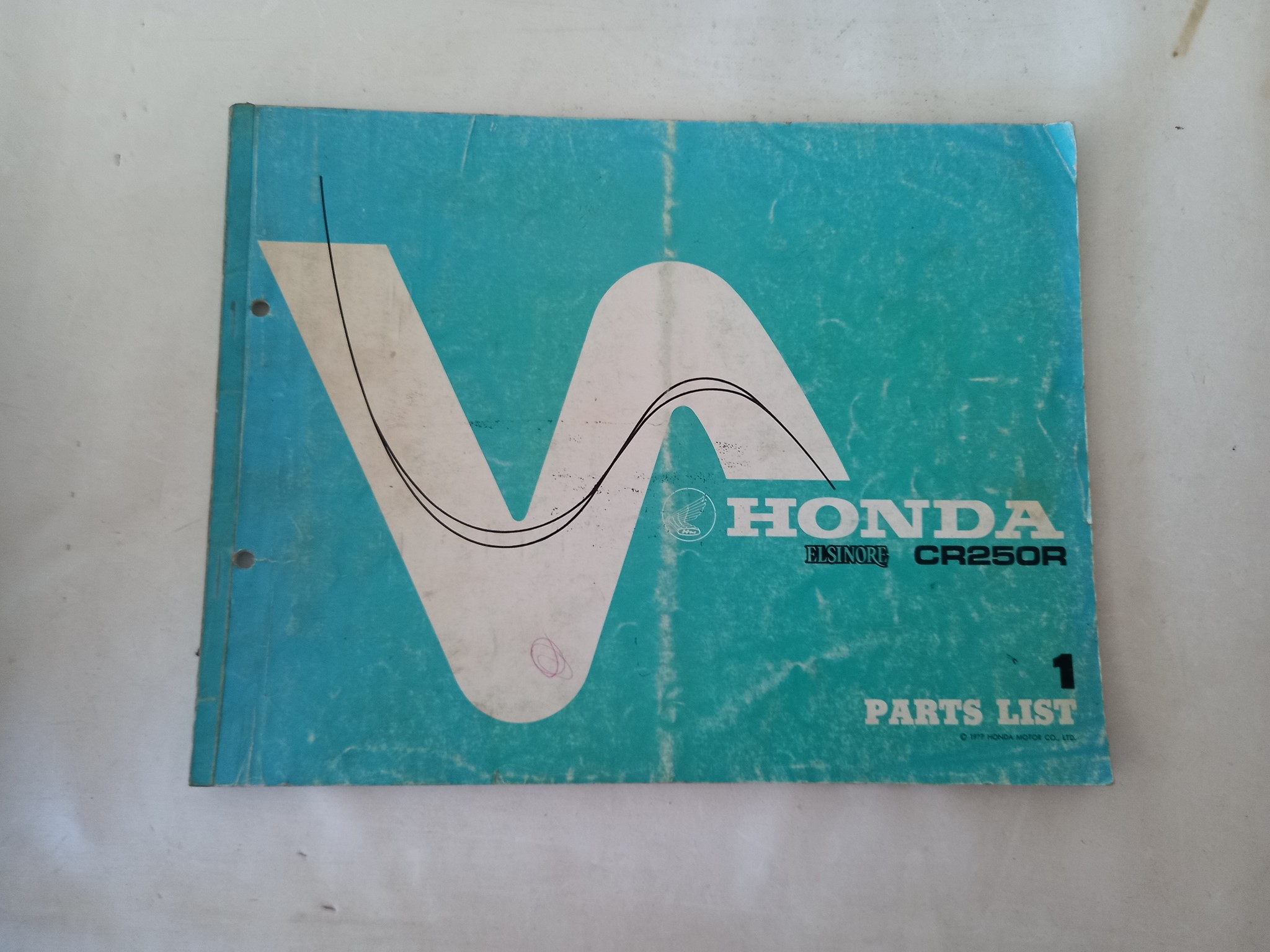 Picture of Honda  CR250R  Ersatzteileliste  1343001