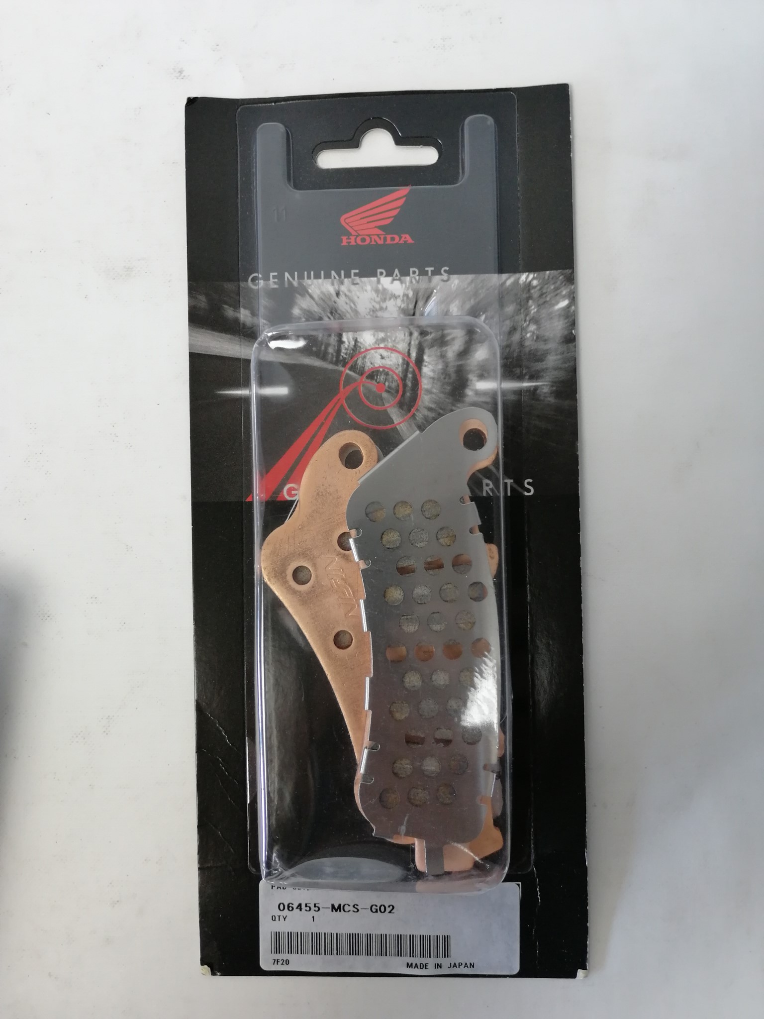 Picture of BREMSBELAG VORNE  ST1300A  06455-MCS-G02