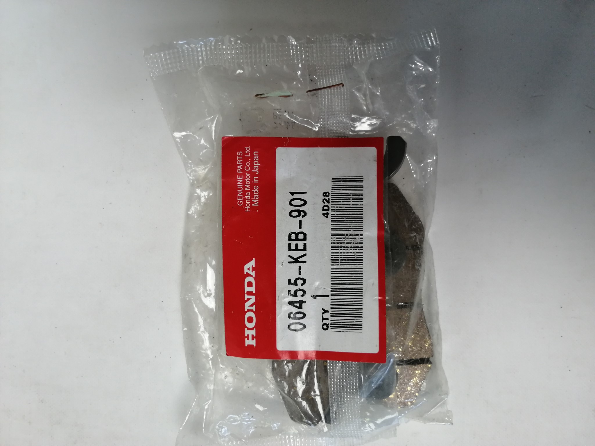 Picture of PAD SET,BRAKE (NAS)  CA 125  06455-KEB-901