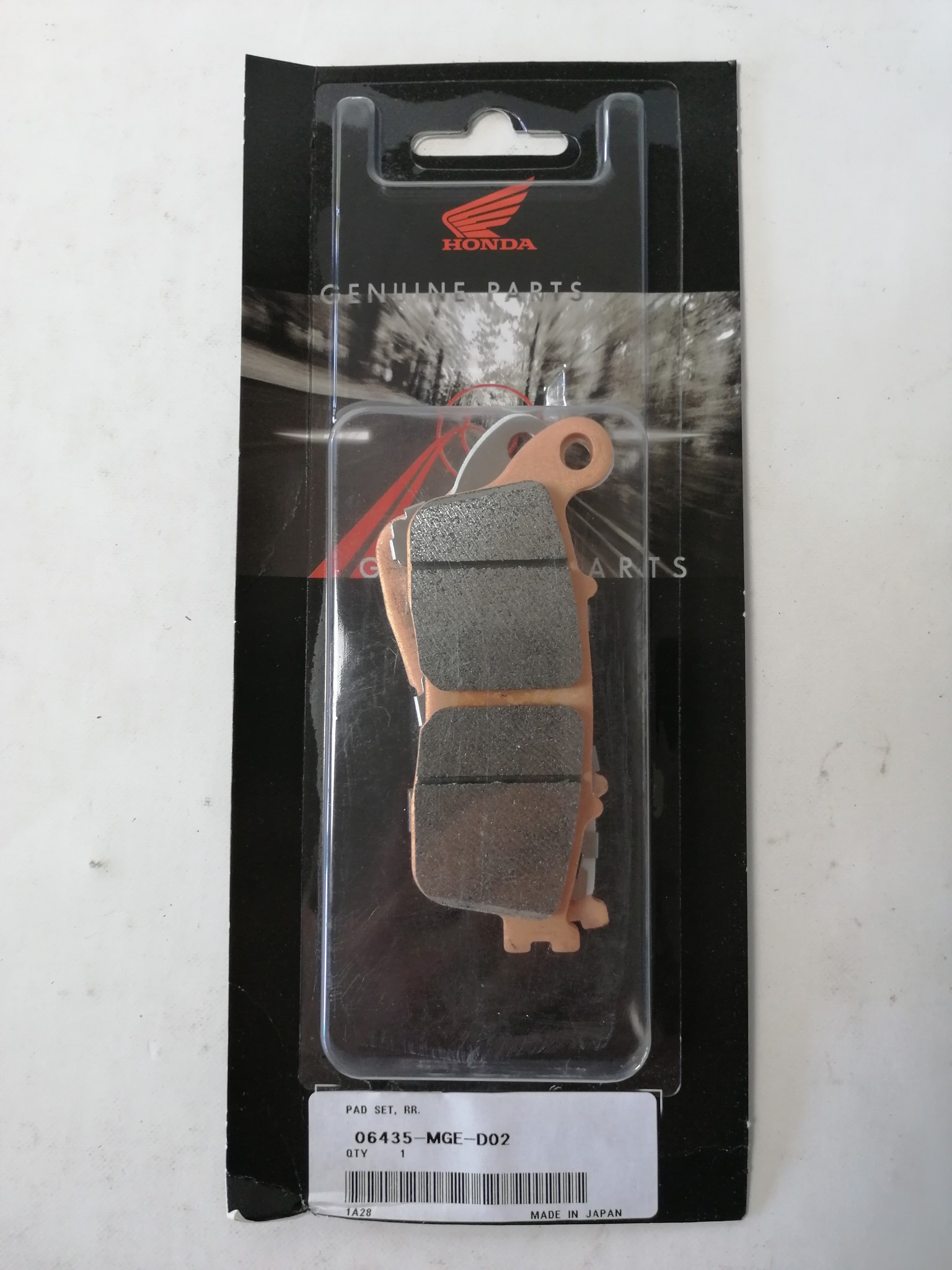 Bild von BREMSKLOTZ SATZ, H.  CB250F  06435-MFF-D01