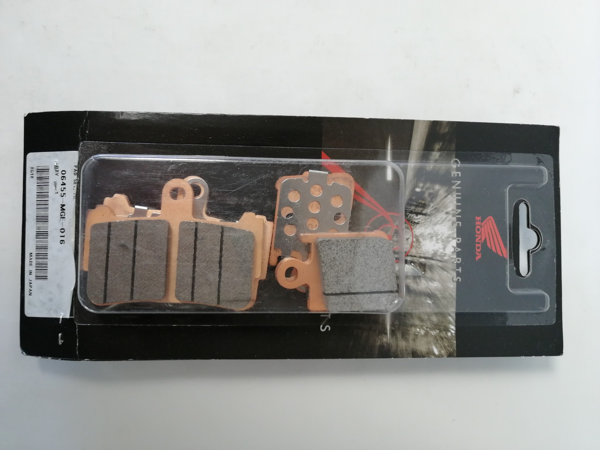 Bild von BREMSKLOTZ SATZ  VFR1200FD  06455-MGE-016