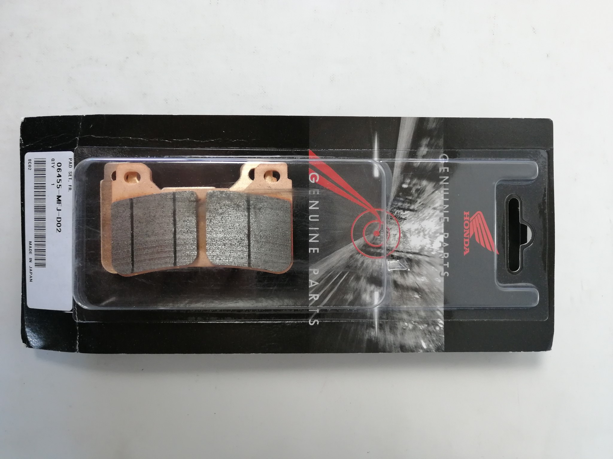 Bild von BREMSKLOTZ SATZ  CBR600RR  06455-MFJ-D02