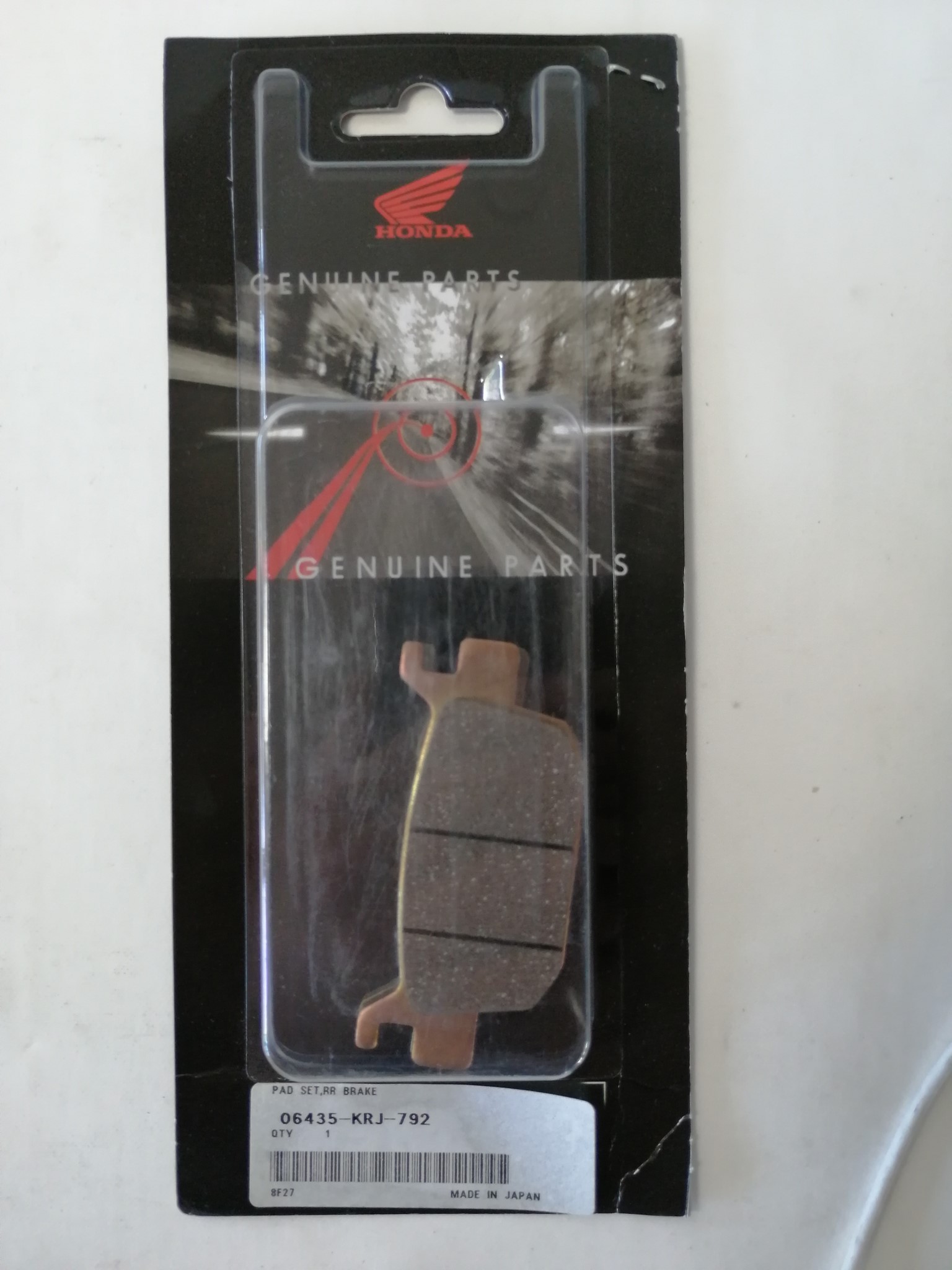 Picture of PAD SET,RR BRAKE    06435-KRJ-792