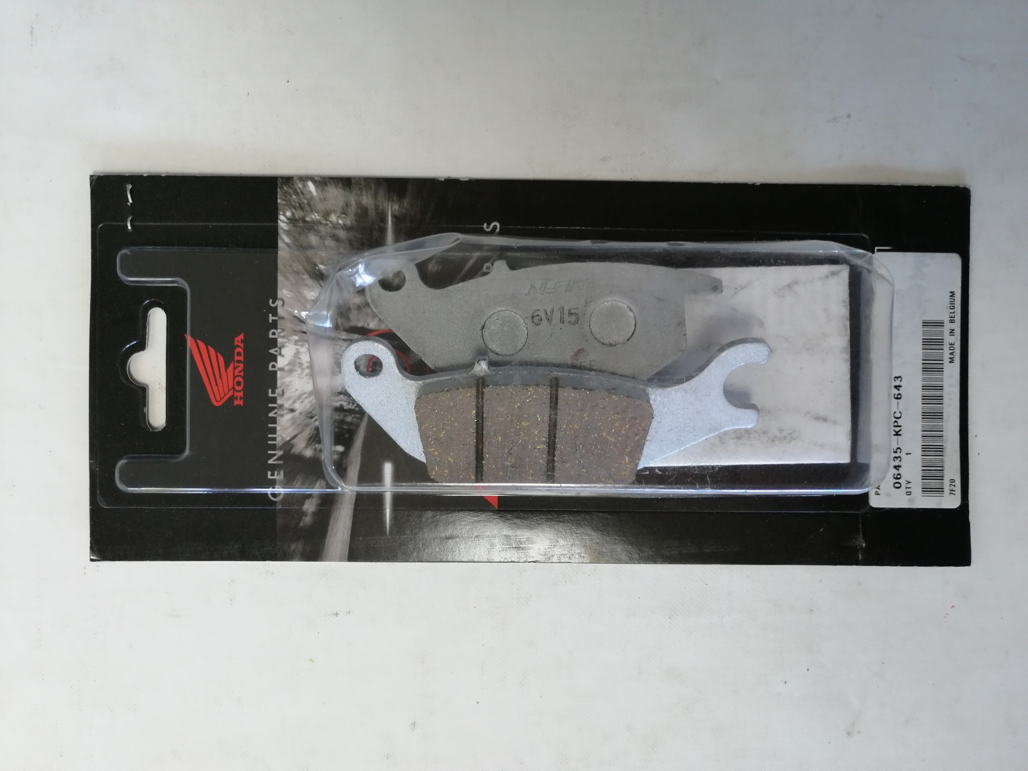 Bild von BREMSKLOTZ SATZ, H.  XL125V 2008-2010  06435-KPC-643