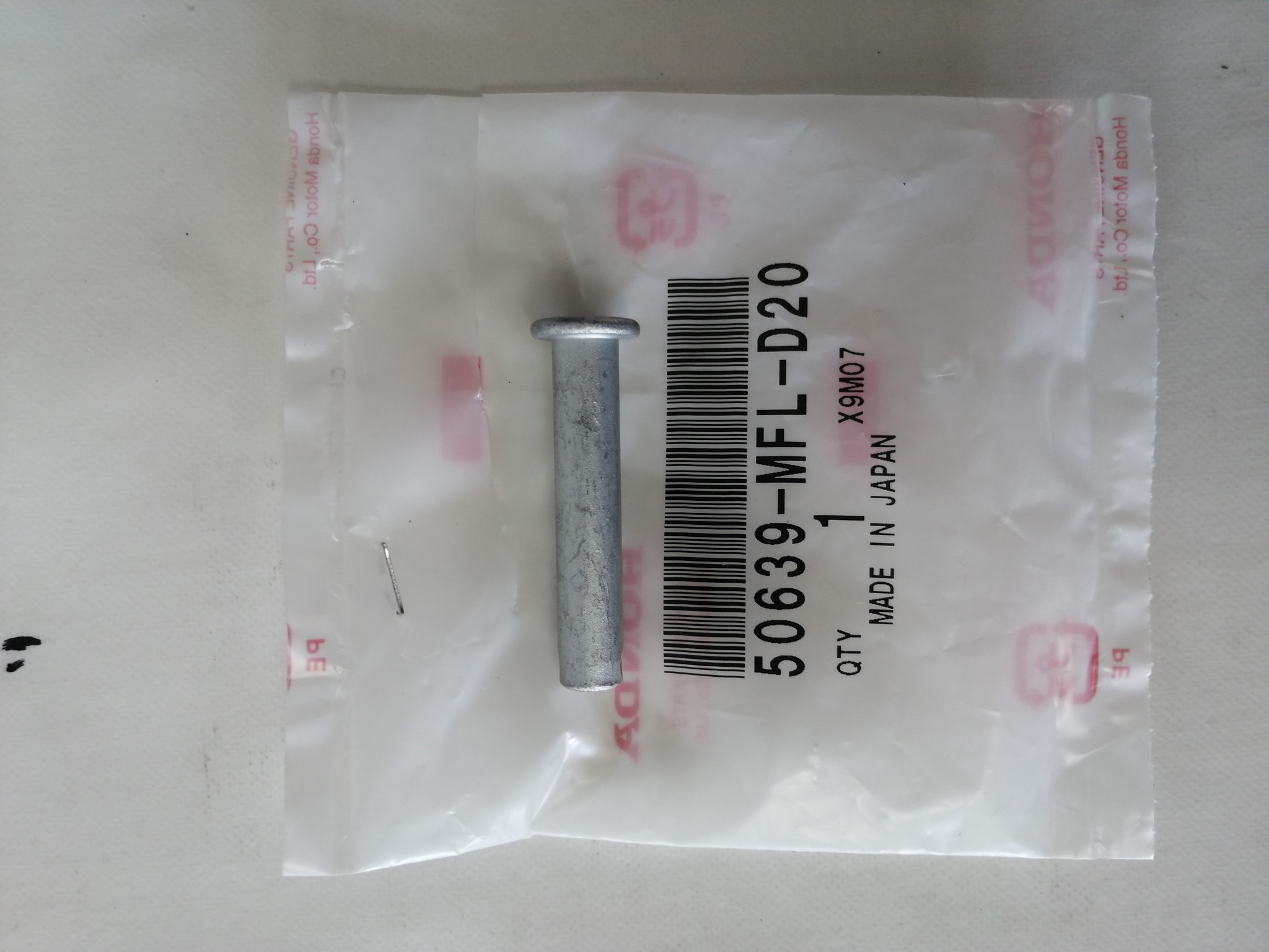 Bild von PIN,STEP BAR    50639-MFL-D20