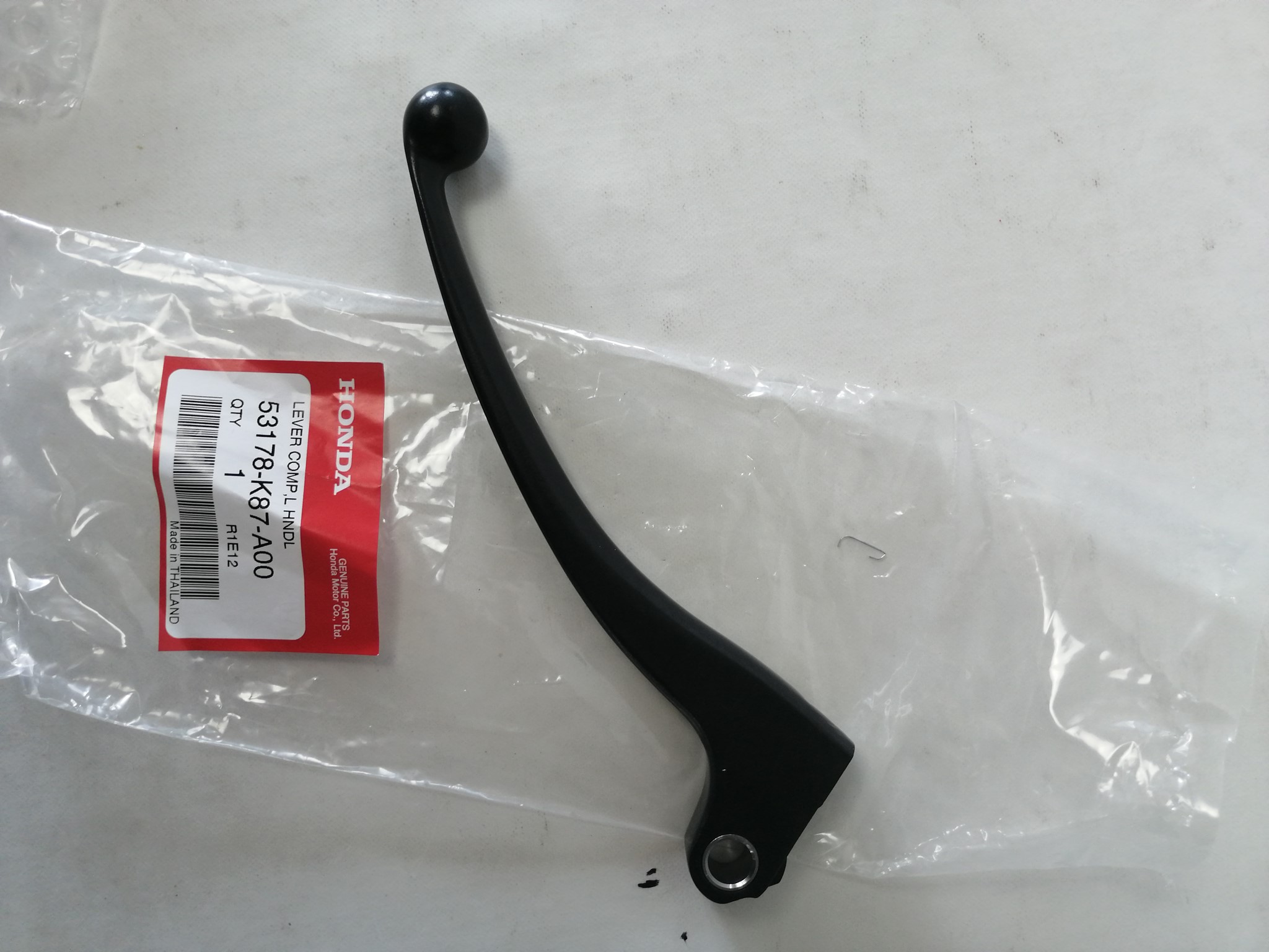 Picture of LEVER COMP,L HNDL    53178-K87-A00