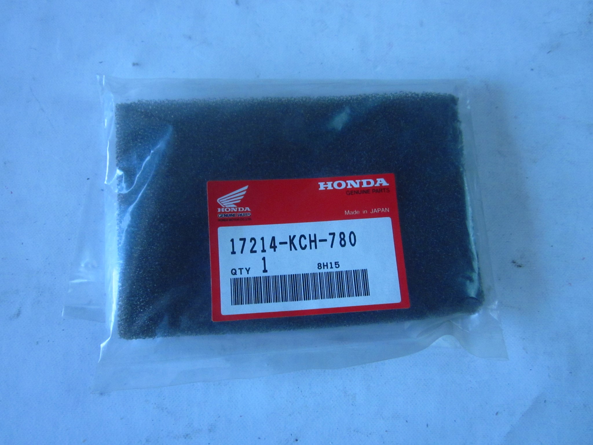 Picture of LUFTFILTERELEMENT  17214-KCH-780  CG125M