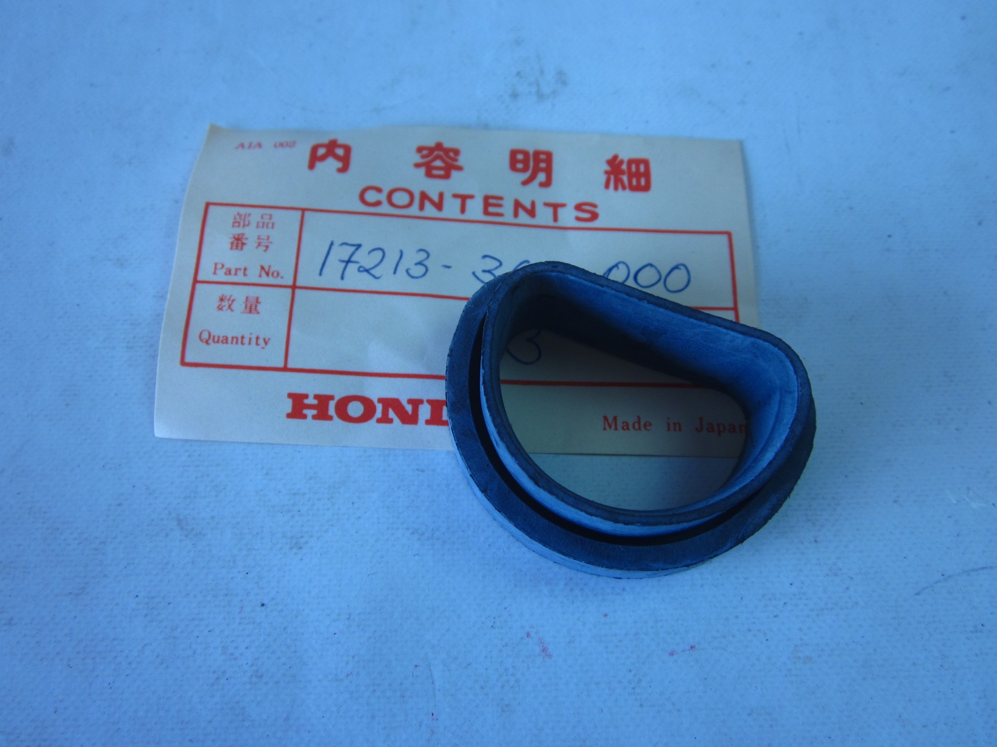 Picture of LUFTFILTERVERBINDUNGSROHR  17213-369-000  CB 250 G